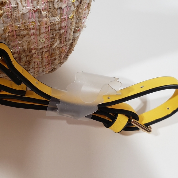 ZARA Banana Sequin Patch New Sneakers and Purse - Picture 10 of 13